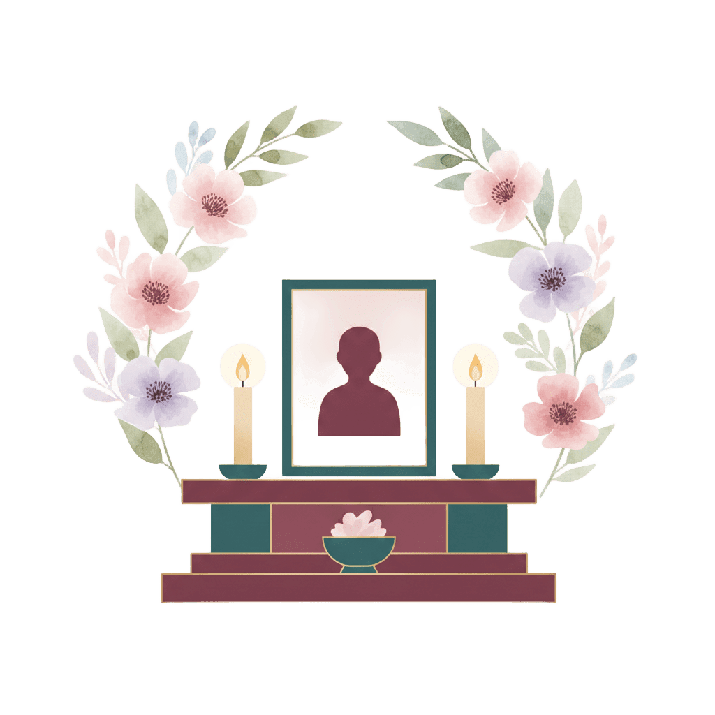 Trauerreden Illustration