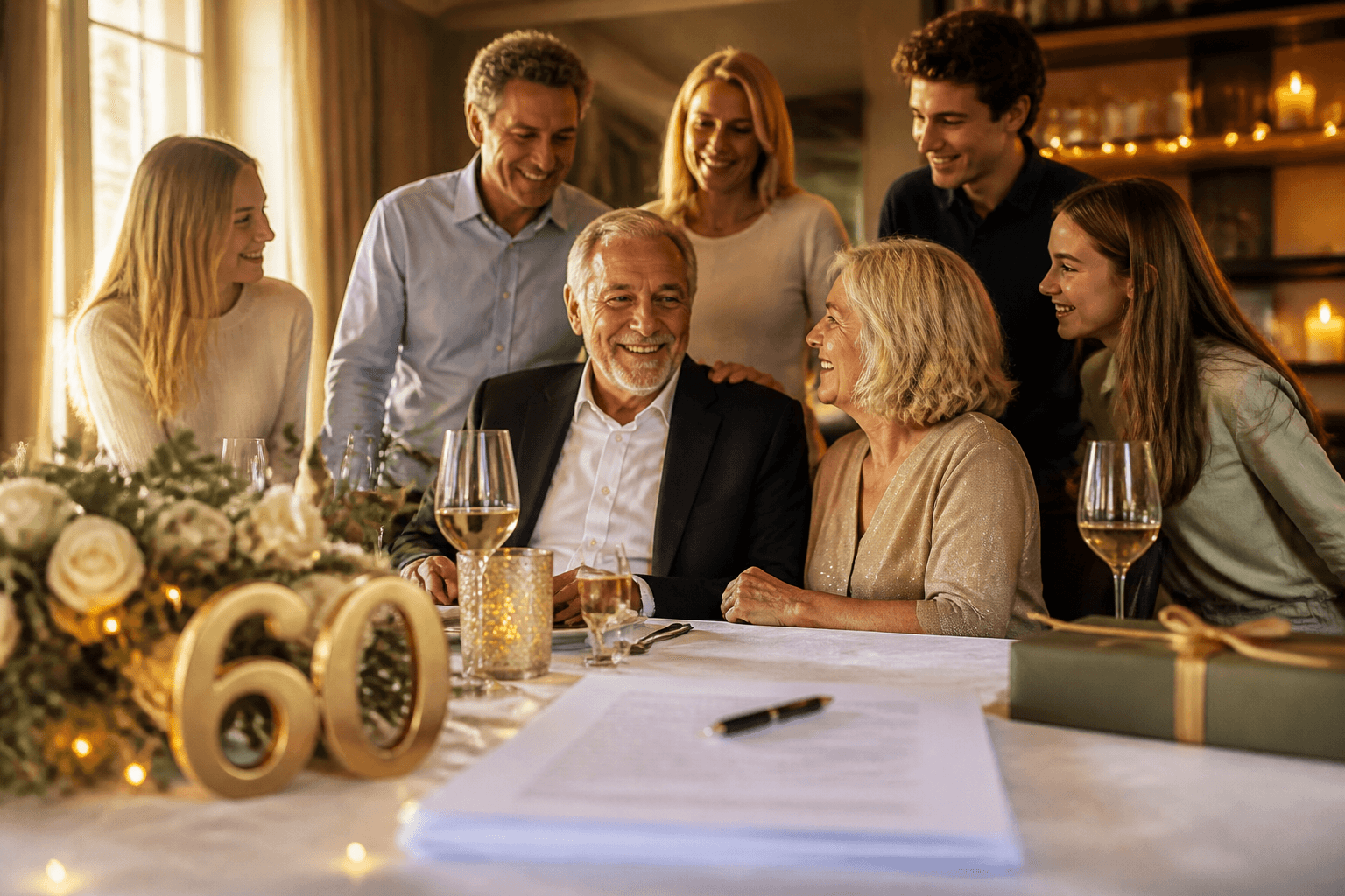 Rede zum 60. Geburtstag schreiben: Ideen, Aufbau und Beispiele für eine persönliche Geburtstagsrede